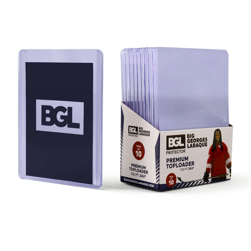 BGL Premium Toploader 130pt 10-pack