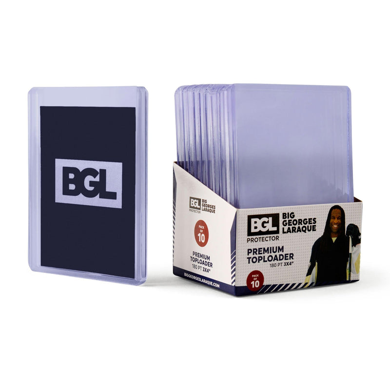 BGL Premium Toploader 180pt 10-pack