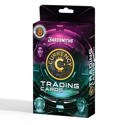 Currency Series 5 Trading Cards Collector Box | 2 Packs