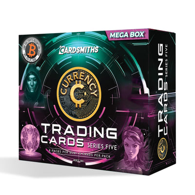 Currency Series 5 Trading Cards Mega Box | 8 Packs