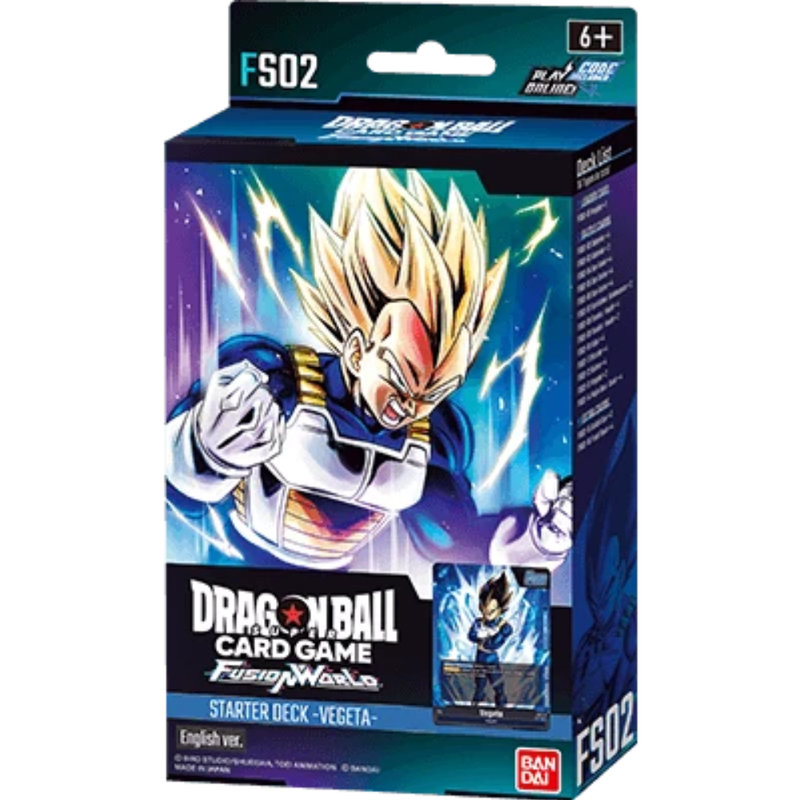 DRAGON BALL SUPER FUSION WORLD FS02 STARTER DECK VEGETA