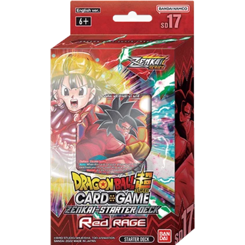 Dragon Ball Super Starter Deck SD17 Red Rage