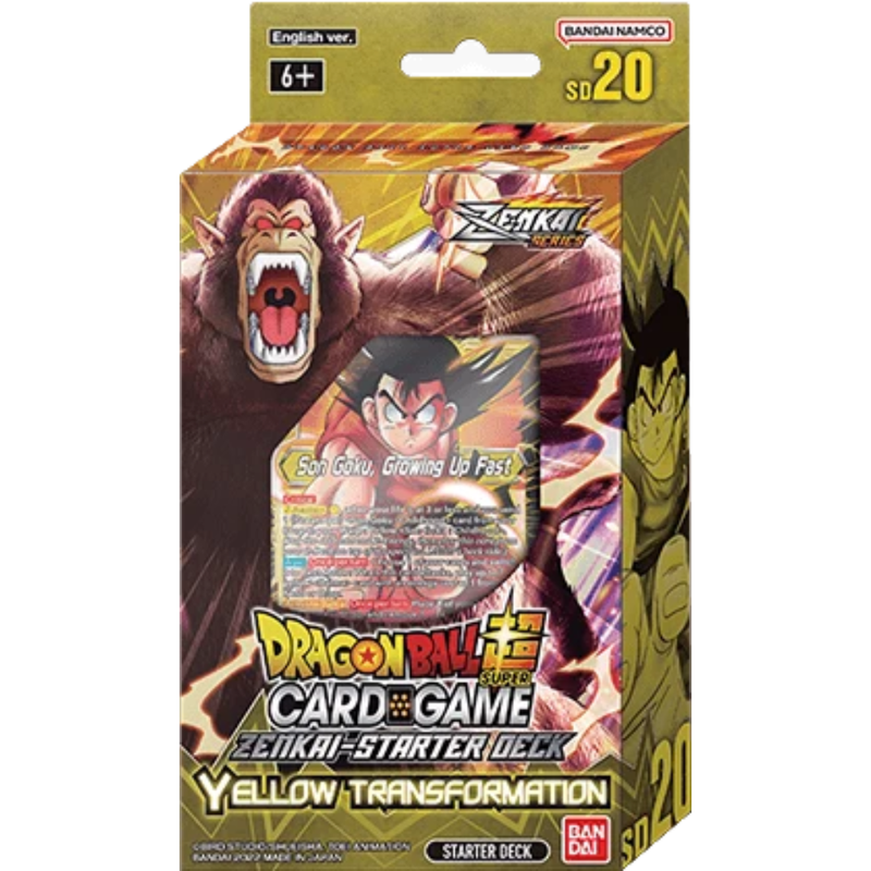 Dragon Ball Super Starter Deck SD20 Yellow Transformation