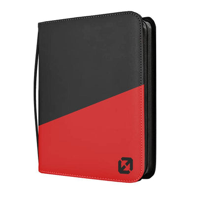 Evoretro Shield+ Toploader Binder Black/Red