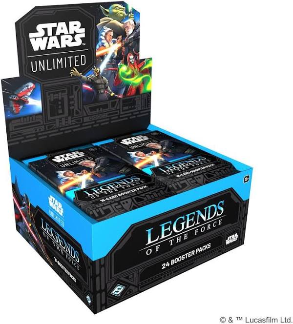 STAR WARS UNLIMITED LEGENDS OF THE FORCE BOX