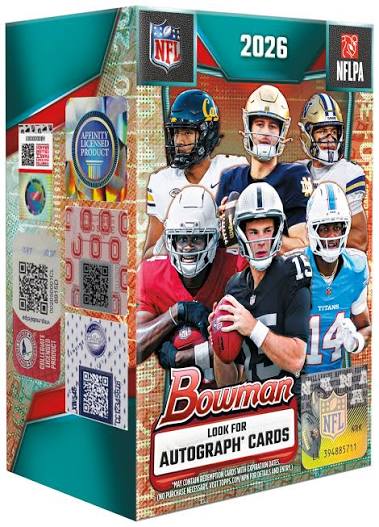 2026 Bowman Football — Blaster Box
