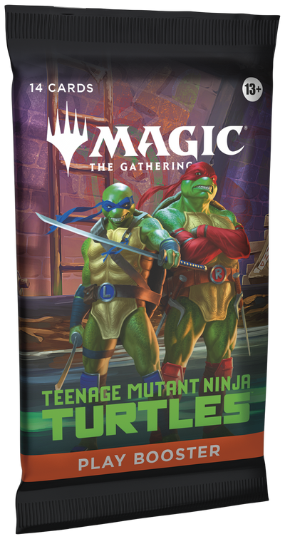 MTG Teenage Mutant Ninja Turtles Play Booster Pack packaging