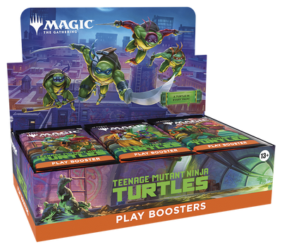 MTG Teenage Mutant Ninja Turtles Play Booster Box packaging