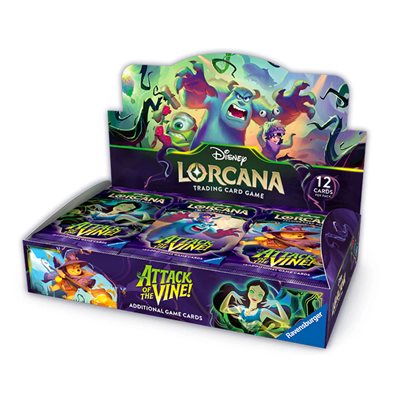 Disney Lorcana Attack of the Vine booster box