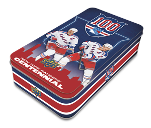 Upper Deck NHL Centennial New York Rangers tin
