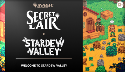 MTG Secret Lair – Welcome to Stardew Valley (Non-Foil) packaging