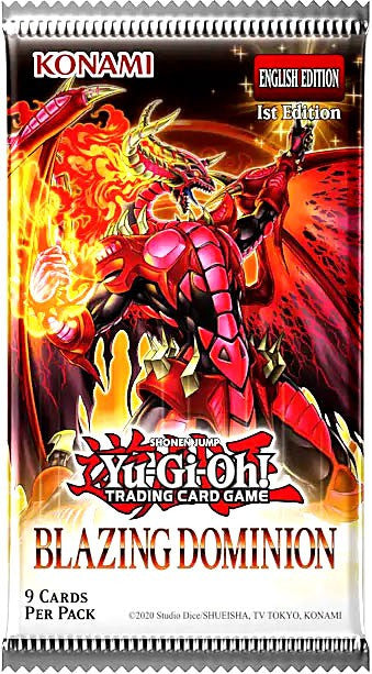 Yu-Gi-Oh! Blazing Dominion Booster Pack