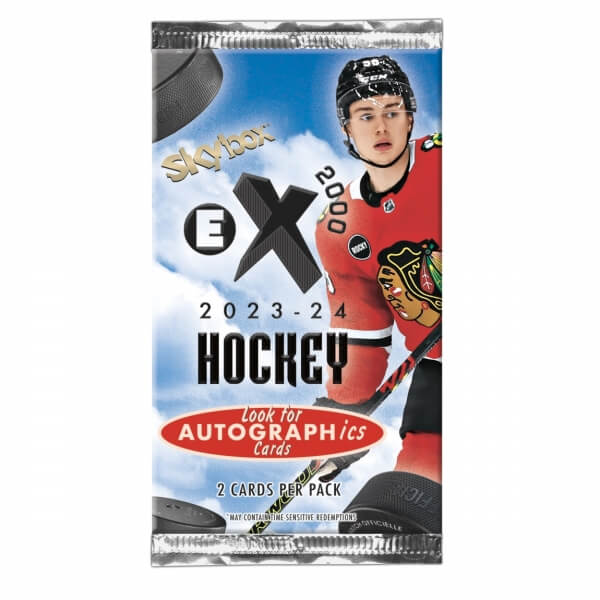 UD Skybox EX Hockey 23-24 Hobby Pack