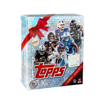 2026 Topps Holiday Football — Mega Box