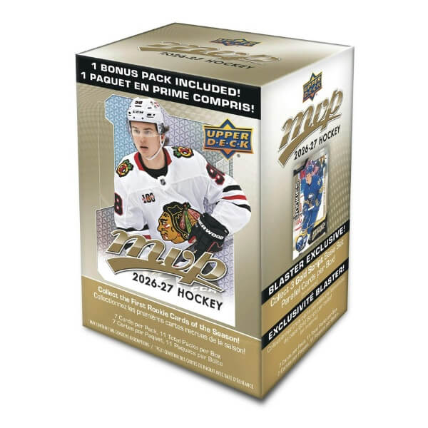2026-27 Upper Deck MVP Hockey Blaster Box
