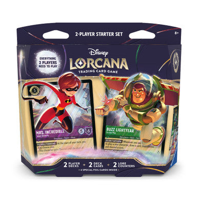 Disney Lorcana Two-Player Starter Set