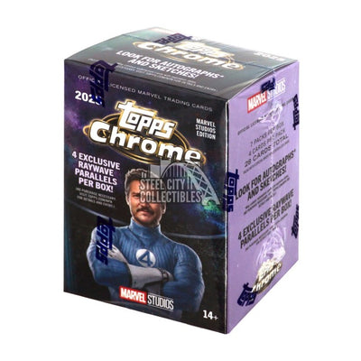 2025 Topps Chrome Marvel Studios Blaster Box