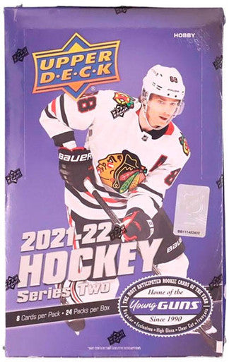 Upper Deck Series 2 Hockey 2021-22 hobby box