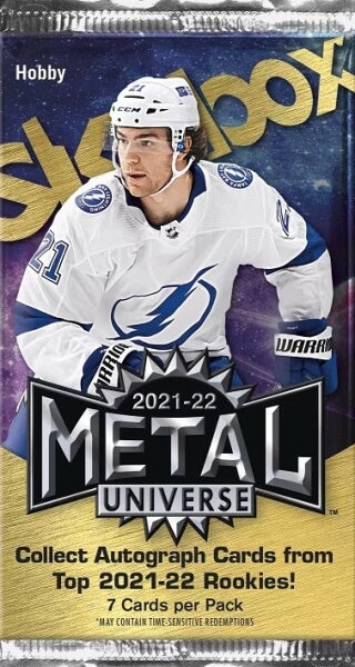 2021-22 Upper Deck Skybox Metal Universe Hockey Hobby Pack