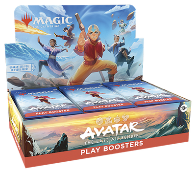 MTG Avatar: The Last Airbender Play Booster Box packaging