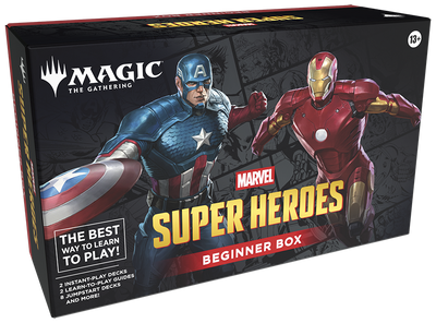 MTG Marvel Super Heroes Beginner Box packaging