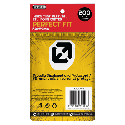 Evoretro Perfect Fit Sleeves 200ct