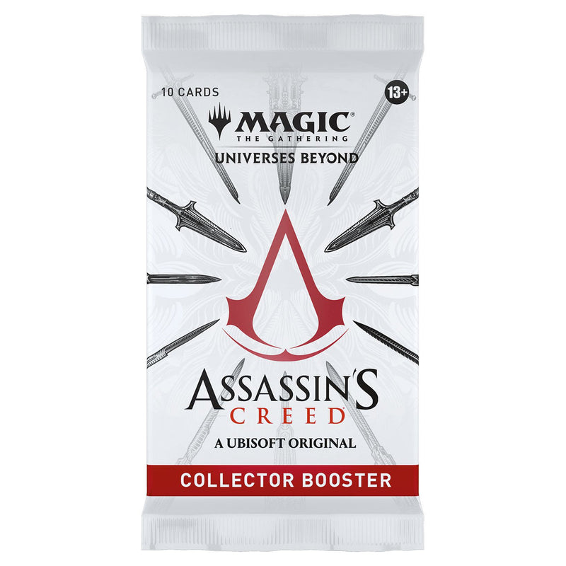 MTG Assassin’s Creed Collector Booster Pack packaging