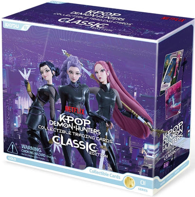 KPop Demon Hunters Collectible Cards Classic Edition Series 1 Box