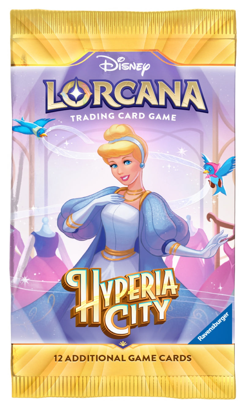 Disney Lorcana Set 14 Hyperia City Booster Pack