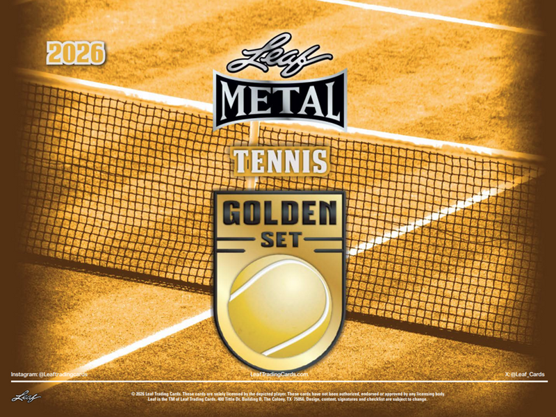 Leaf Metal Tennis 2026 Golden Set