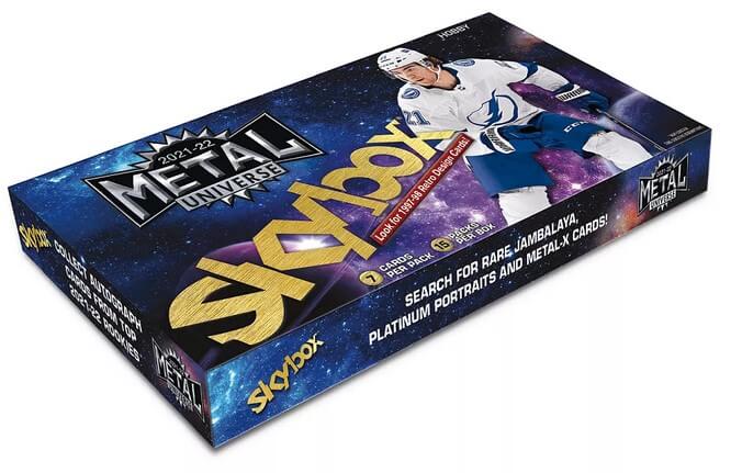 2021-22 Upper Deck Skybox Metal Universe Hockey Hobby Box
