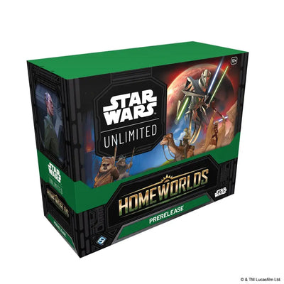 STAR WARS UNLIMITED HOMEWORLDS PRERELEASE