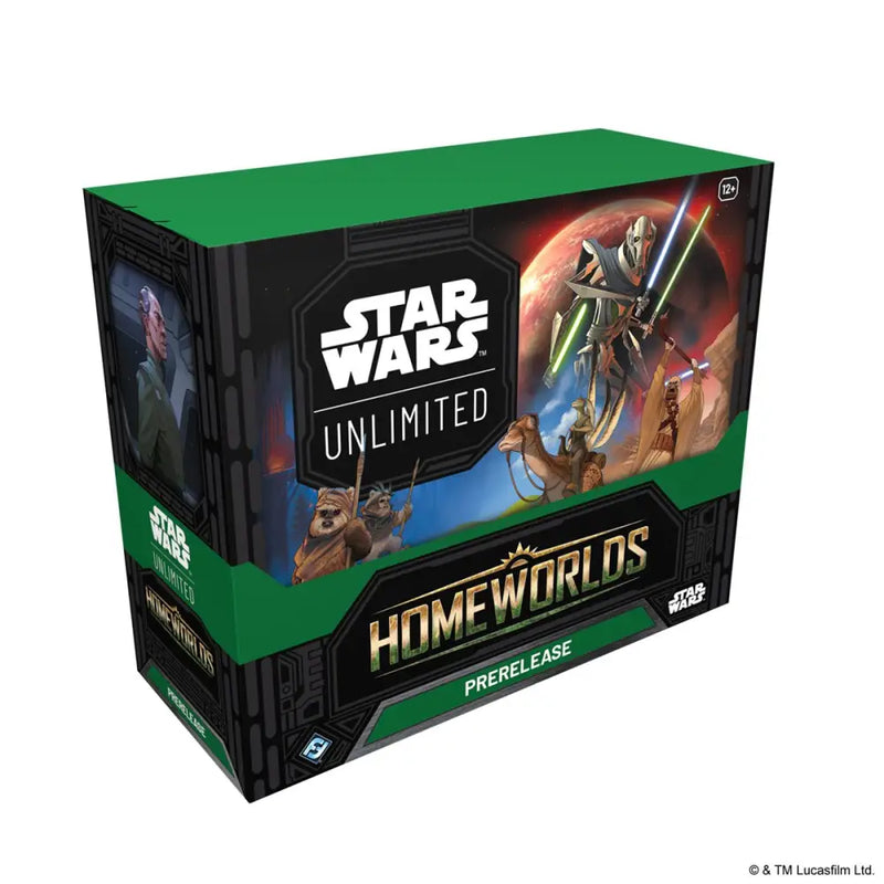STAR WARS UNLIMITED HOMEWORLDS PRERELEASE