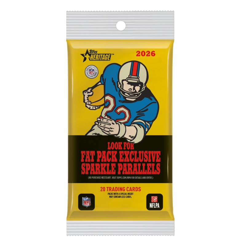2026 Topps Football Heritage Fat Pack